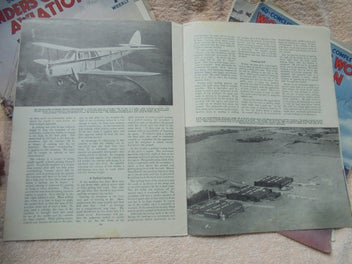 Listing 3 of 20 for 1938- 'WONDERS OF WORLD AVIATION (with covers)'- 26/40 issues- Amalgamated Press