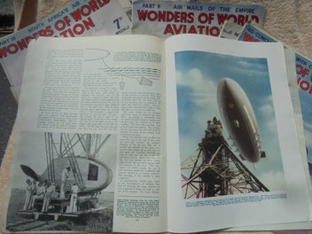 Listing 5 of 20 for 1938- 'WONDERS OF WORLD AVIATION (with covers)'- 26/40 issues- Amalgamated Press
