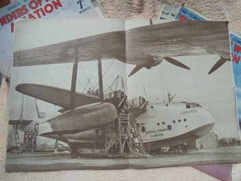 Listing 20 of 20 for 1938- 'WONDERS OF WORLD AVIATION (with covers)'- 26/40 issues- Amalgamated Press