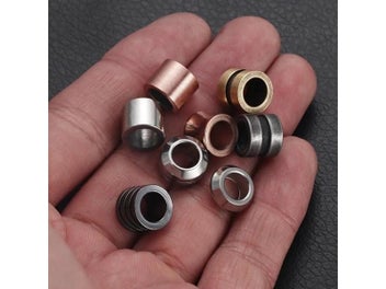 Listing 5 of 10 for 10pcs Stainless Steel Beads For Bracelet Making Supplies