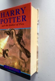 Listing 10 of 18 for Harry Potter; Full Set Original Art, Genuine Bloomsbury Hardcover First EDs.