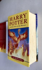Listing 14 of 18 for Harry Potter; Full Set Original Art, Genuine Bloomsbury Hardcover First EDs.