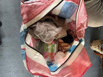 Listing 4 of 4 for Spinning wheels and 2 bags of knitting and spinning gear