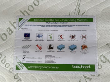 Listing 4 of 4 for Baby cot & matress