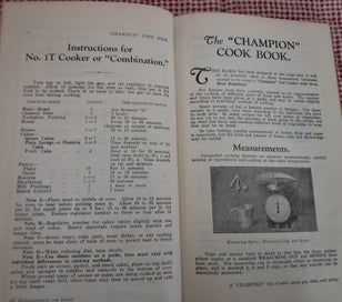 Listing 3 of 20 for 2 VINTAGE NZ CKBKS CHAMPION GAS COOKERS NZ CKBK + CHCH MED CKBK *75 +YRS OLD