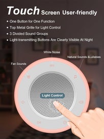 Listing 5 of 9 for Sound Machine,White Noise Machine for Baby with Night Light, 32 High Fidelity