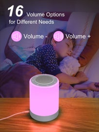 Listing 6 of 9 for Sound Machine,White Noise Machine for Baby with Night Light, 32 High Fidelity