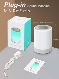 Listing 7 of 9 for Sound Machine,White Noise Machine for Baby with Night Light, 32 High Fidelity