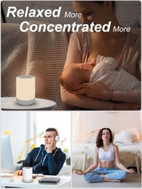 Listing 8 of 9 for Sound Machine,White Noise Machine for Baby with Night Light, 32 High Fidelity