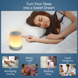 Listing 9 of 9 for Sound Machine,White Noise Machine for Baby with Night Light, 32 High Fidelity