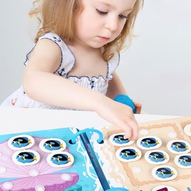 Listing 4 of 9 for Soft Cloth Books Montessori Baby Books Sensory Bath Books for Baby Infant Tod
