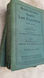 Listing 5 of 15 for Vintage Book Bundle – Scott’s Last Expedition (2 Volumes) + In Scotland Again (H