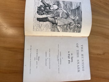 Listing 4 of 10 for Rare The Hunting Of The Snark 1876