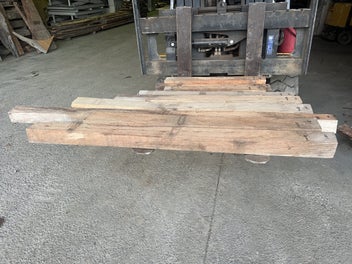 Listing 10 of 20 for 11.06 LM – A grade Rata 90/100 × 80/100 mm Mixed Size Solid Rata Beams