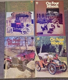 Listing 2 of 2 for "On Four Wheels". The Encyclopedia of Motoring in Weekly Parts. Rare.