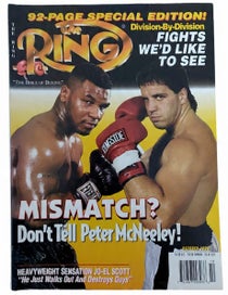 Listing 5 of 9 for The Ring Boxing Magazine (Mike Tyson Covers)