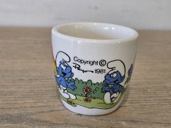 Listing 5 of 12 for Rare " Smurf " Crown Lynn (NZ) Egg Cup - 1980s