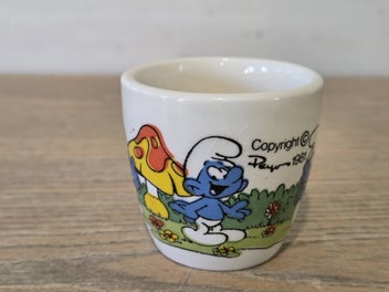 Listing 11 of 12 for Rare " Smurf " Crown Lynn (NZ) Egg Cup - 1980s