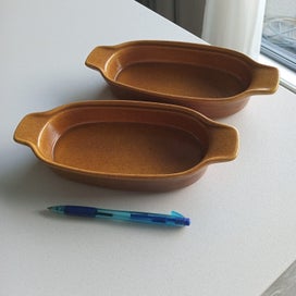 Listing 2 of 6 for Crown Lynn Sundowner Small Serving Dish's x 2