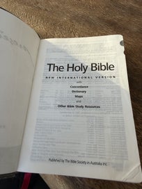 Listing 6 of 11 for Compact NIV Holy Bible with Concordance, Dictionary & Maps – Zipped Cover