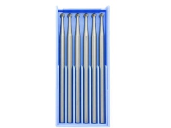 Listing 4 of 6 for 90° Steel Hart Bur Bearing Cutter For Jewelry Stone Setting 6pcs/Box