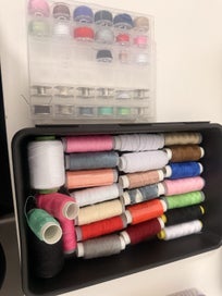 Listing 8 of 20 for Sewing machine, overlocker and a bunch of sewing things