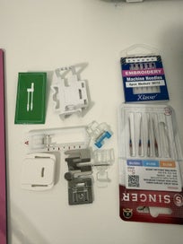 Listing 9 of 20 for Sewing machine, overlocker and a bunch of sewing things