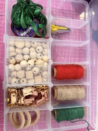 Listing 11 of 20 for Sewing machine, overlocker and a bunch of sewing things