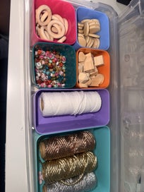 Listing 18 of 20 for Sewing machine, overlocker and a bunch of sewing things
