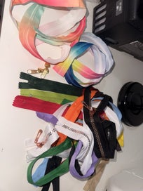 Listing 15 of 20 for Sewing machine, overlocker and a bunch of sewing things