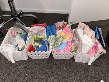 Listing 20 of 20 for Sewing machine, overlocker and a bunch of sewing things