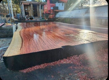 Listing 2 of 3 for Huge heart redwood slab