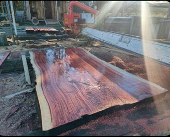 Listing 3 of 3 for Huge heart redwood slab