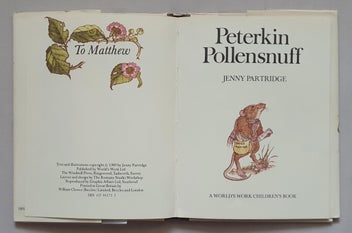 Listing 3 of 7 for Jenny Partridge: PETERKIN POLLENSNUFF (Oakapple Wood, hbk, 1980, 1st edtn)