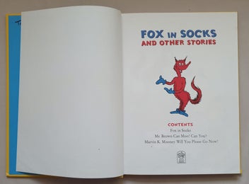 Listing 2 of 11 for Dr. Seuss: FOX in SOCKS and (2) Other Stories (hbk, 2003)