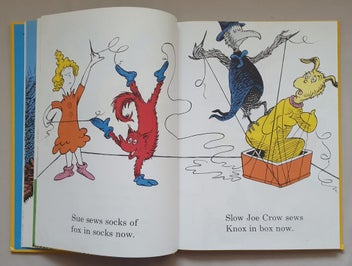 Listing 4 of 11 for Dr. Seuss: FOX in SOCKS and (2) Other Stories (hbk, 2003)