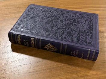 Listing 1 of 3 for KJV, Personal Size Reference Bible, Sovereign Collection, Leathersoft, Red Lette