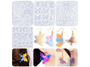 Listing 3 of 9 for Butterfly Silicone Molds For Resin Crafts Jewelry Making