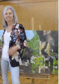 Listing 2 of 2 for Stunning Rae Waterhouse Original Award-Winning Painting