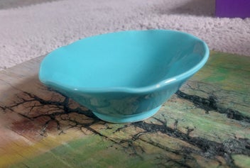 Listing 4 of 4 for ***Tiny Treasures*** Pretty glazed pottery trinket dish.