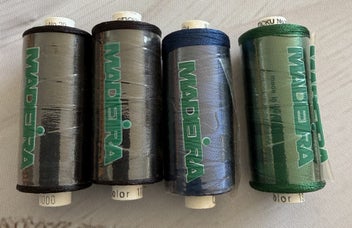 Listing 2 of 2 for Madeira Rayon machine embroidery thread x 4