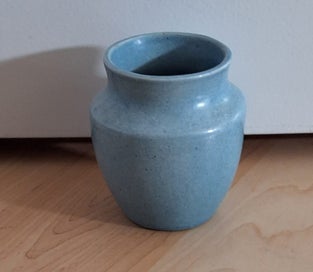 Listing 1 of 6 for OSWALD STEPHENS DUCK EGG BLUE SMALL VASE *A FOUNDING FATHER OF NZ POTTERY