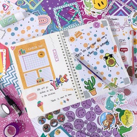 Listing 7 of 8 for DIY Journal Kit for Girls - 49pcs DIY Journal Set for Tween & Teen Girls, Scr