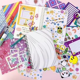 Listing 8 of 8 for DIY Journal Kit for Girls - 49pcs DIY Journal Set for Tween & Teen Girls, Scr