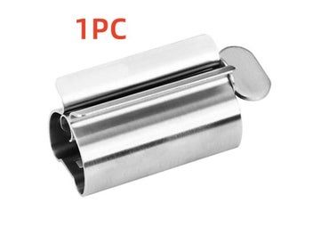 Listing 1 of 9 for Toothpaste Squeezer Tube Roller Stainless Steel For Bathroom Accessories