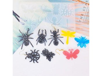Listing 6 of 9 for DIY Pet Tag Resin Mold - Cat Bear Dog Shapes For Jewelry Craft