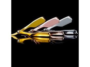 Listing 6 of 10 for Manual Folding Beard Razor Holder For Barber Accessories