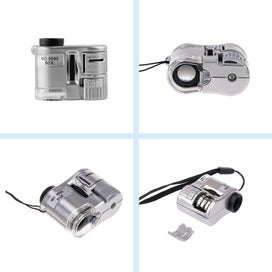 Listing 6 of 8 for 60X Portable UV Magnifier With LED For Jewelers