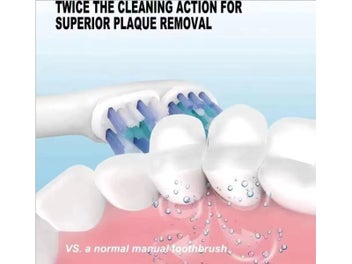 Listing 6 of 9 for 4/8/12/16/20 Pcs Dual Clean Electric Toothbrush Head Replacements