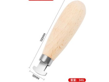 Listing 3 of 6 for DIY Gemstone Setting Pusher Wood Handle Crafting Tool